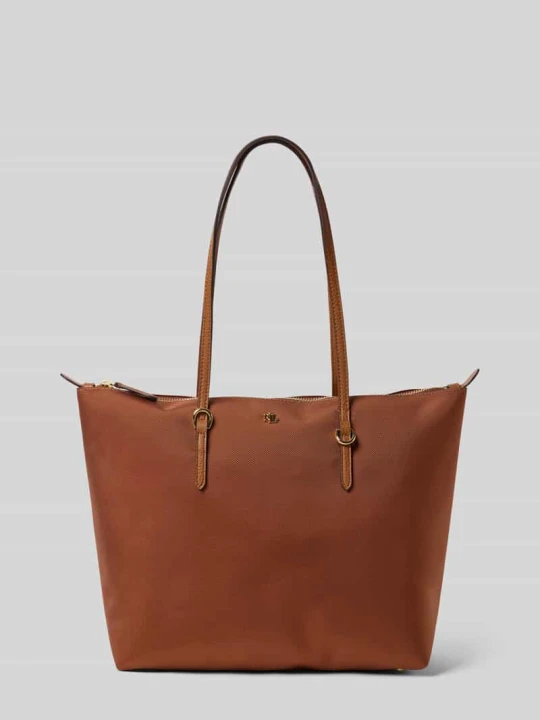 Zdjęcie produktu Torba typu Tote Bag z Aplikacją z metką Model 'KEATON' Lauren Ralph Lauren Beżowy