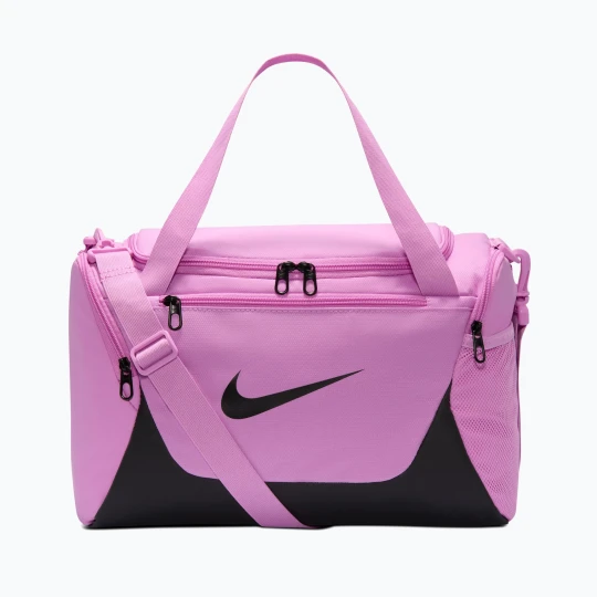 Zdjęcie produktu Torba treningowa Nike Brasilia Duffel Extra Small 24 l light magenta / black / black Różowy