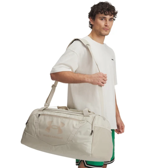 Zdjęcie produktu Torba treningowa uniseks 58 l Under Armour UA Undeniable 5.0 Duffle MD - beżowa