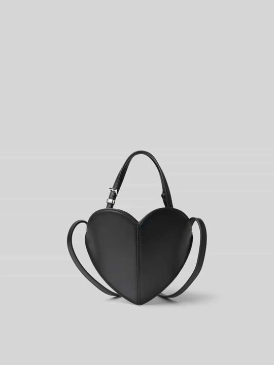 Zdjęcie produktu Torba typu crossbody z naturalnej skóry ROTATE Czarny