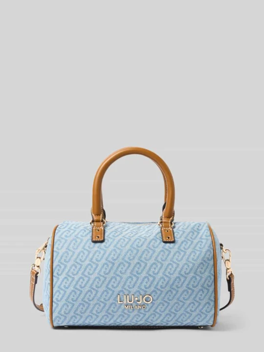 Zdjęcie produktu Torba typu satchel w stylu denim model 'Evrim' Liu Jo Jasnoniebieski