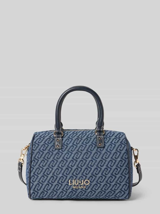 Zdjęcie produktu Torba typu satchel w stylu denim model 'Evrim' Liu Jo Ciemnoniebieski