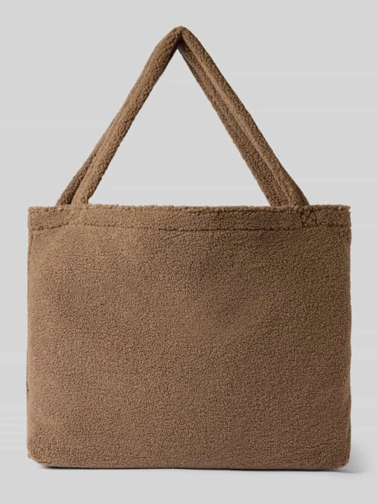 Zdjęcie produktu Torba typu mom bag z futerka model ‘Teddy’ STUDIO NOOS Średniobrązowy