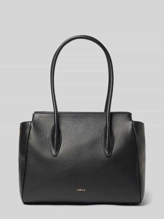 Zdjęcie produktu Torba typu tote z detal z logo model 'AMBRA' Furla Czarny