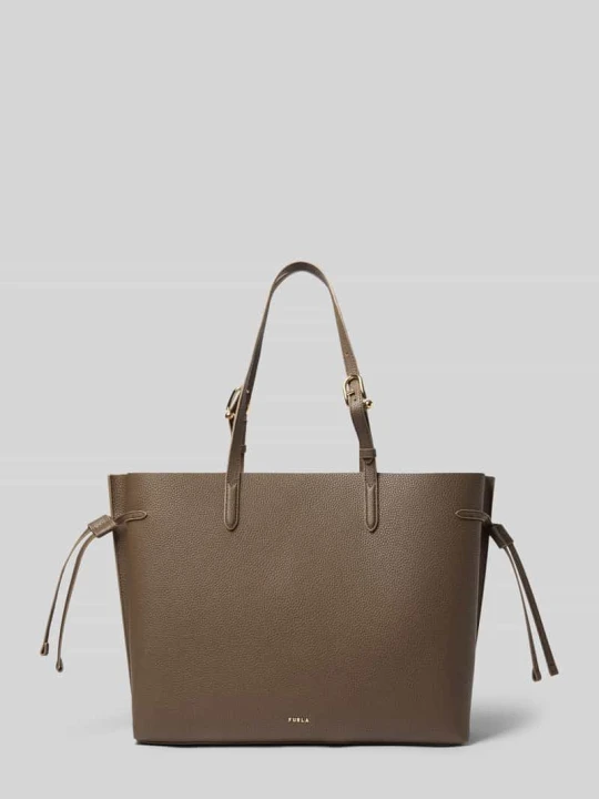 Zdjęcie produktu Torba typu tote z przegródką wewnętrzną model 'AVA' Furla Ciemnobrązowy