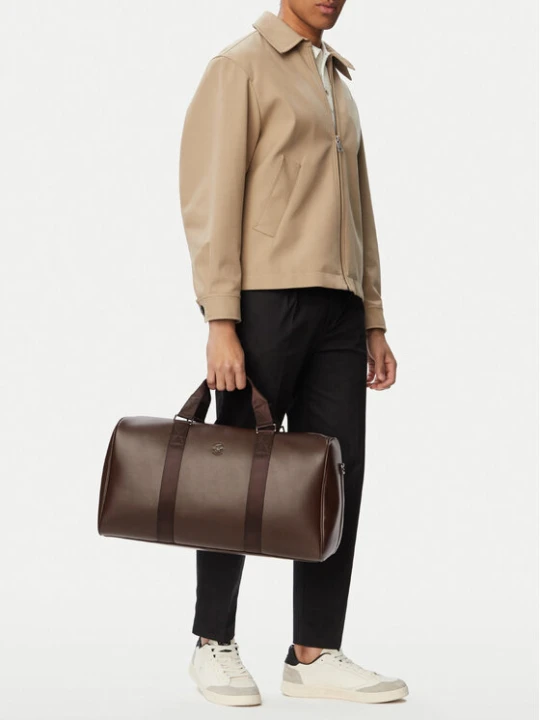 Zdjęcie produktu Torba weekendowa Beverly Hills Polo Club CWBEO-BHPC-L-015-07. Brązowy ciemny
