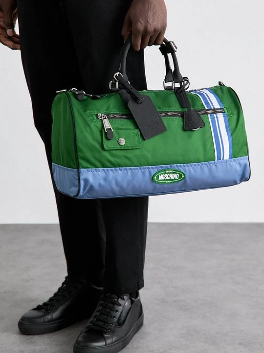 Zdjęcie produktu Torba weekendowa MOSCHINO zielony