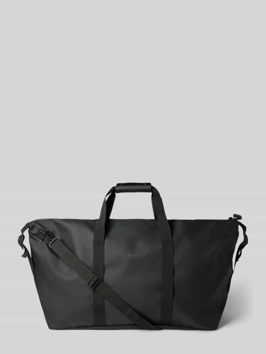 Zdjęcie produktu Torba weekendowa z detal z logo model 'Hilo' Rains Czarny