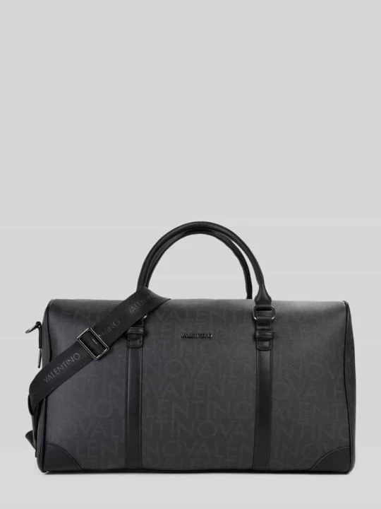 Zdjęcie produktu Torba weekendowa z detal z logo model 'KING' VALENTINO BAGS Czarny