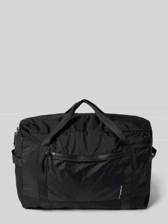 Zdjęcie produktu Torba weekendowa z nadrukiem z logo model ‘Tian Getaway’ Mads Nørgaard Czarny