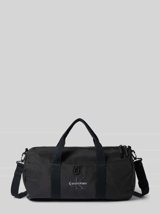 Zdjęcie produktu Torba weekendowa z wyhaftowanym logo Calvin Klein Czarny