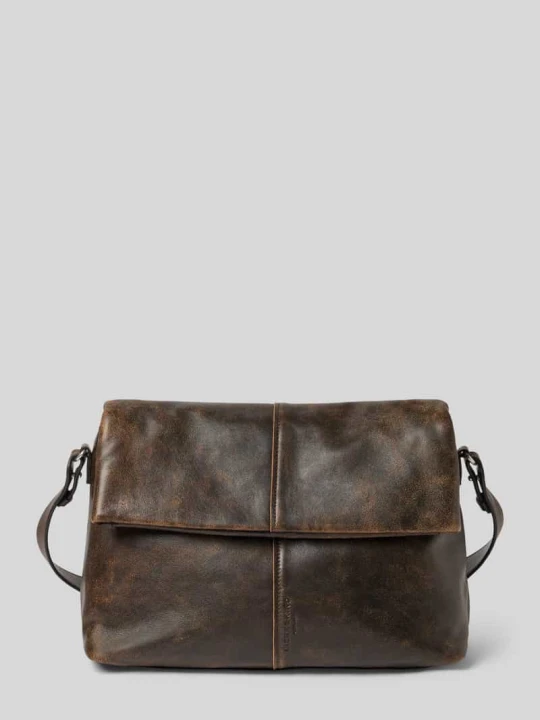 Zdjęcie produktu Torba crossbody z prawdziwej skóry Model 'Fiona' Liebeskind Ciemnobrązowy