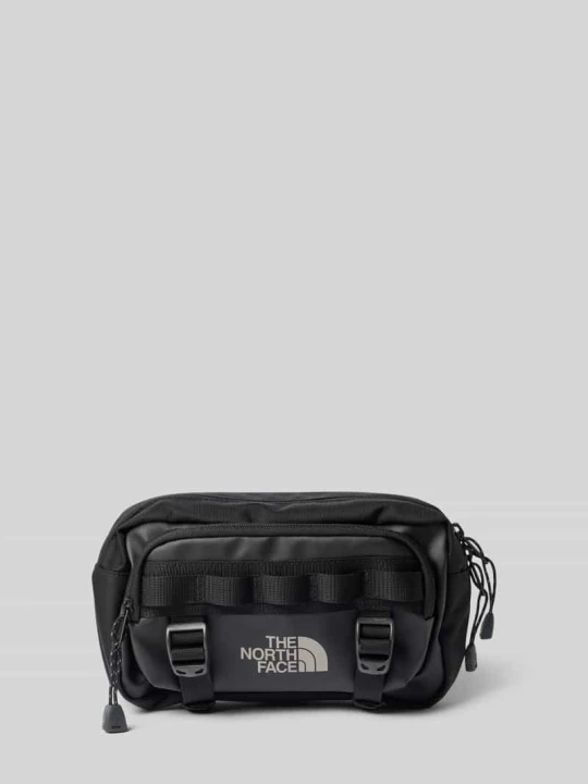 Zdjęcie produktu Torba z nadrukiem z logo model 'Lumbar' The North Face Czarny