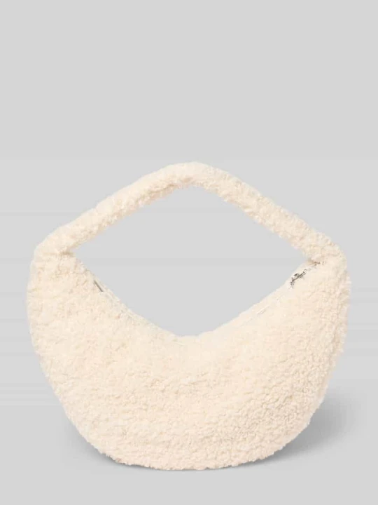 Zdjęcie produktu Torba z uchwytami z futerka Calvin Klein Złamany biały