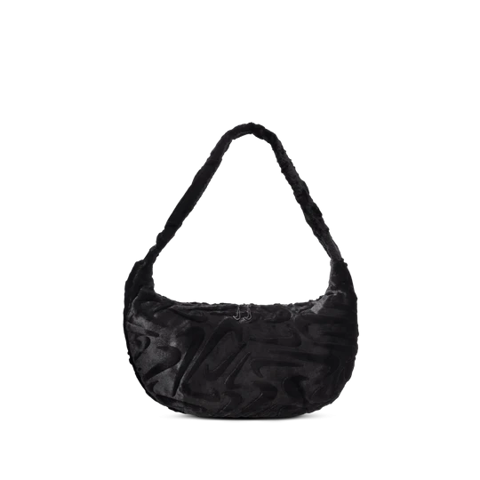 Zdjęcie produktu Torba ze sztucznego futra Nike (19 l) - Czerń