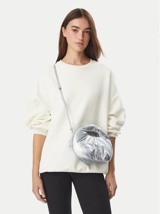 Zdjęcie produktu Torebka adidas Metal Small Bag KH4504 Srebrny