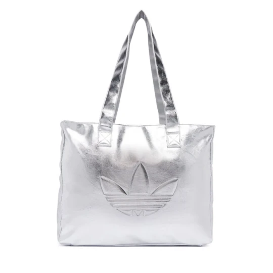 Zdjęcie produktu Torebka adidas Shopper Metallic Pu Bag KR1566 Srebrny