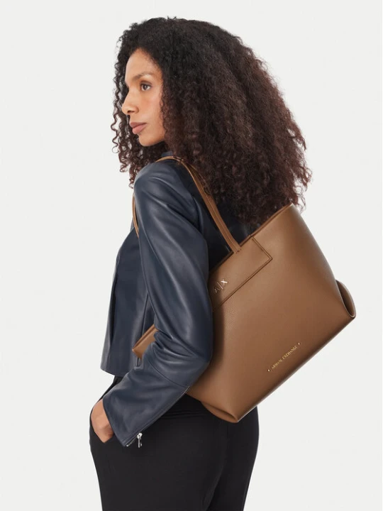 Zdjęcie produktu Torebka Armani Exchange XW001538 AF26447 U6186 Brązowy jasny