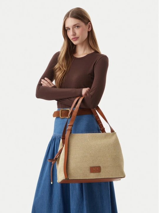 Zdjęcie produktu Torebka Armani Exchange XW002603 AF22683 M6261 Beżowy