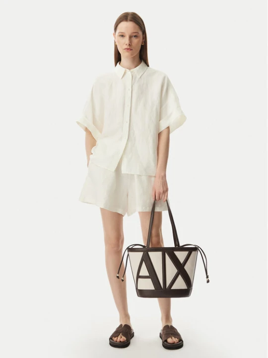 Zdjęcie produktu Torebka Armani Exchange XW002607 AF22635 M6262 Beżowy