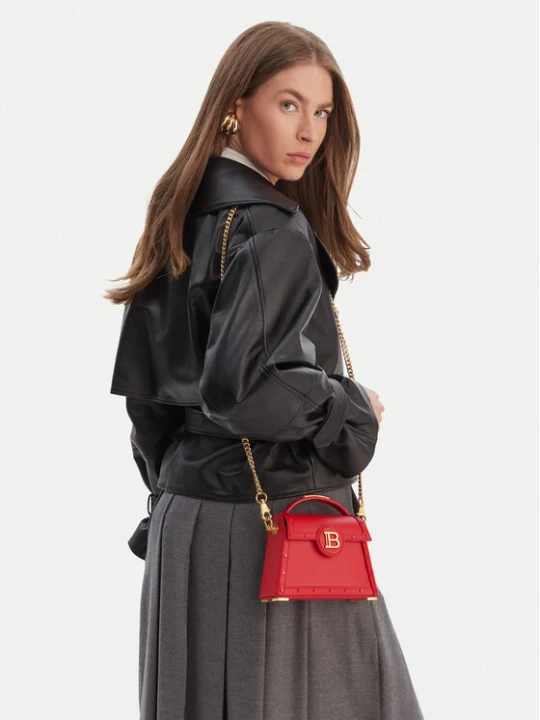 Zdjęcie produktu Torebka Balmain DN0DA907LRHA Czerwony