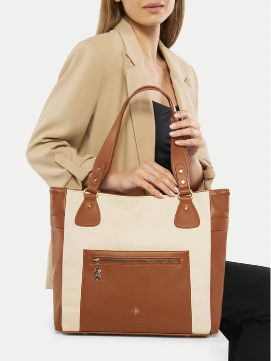 Zdjęcie produktu Torebka Beverly Hills Polo Club BHPC-C-002-07 Brązowy
