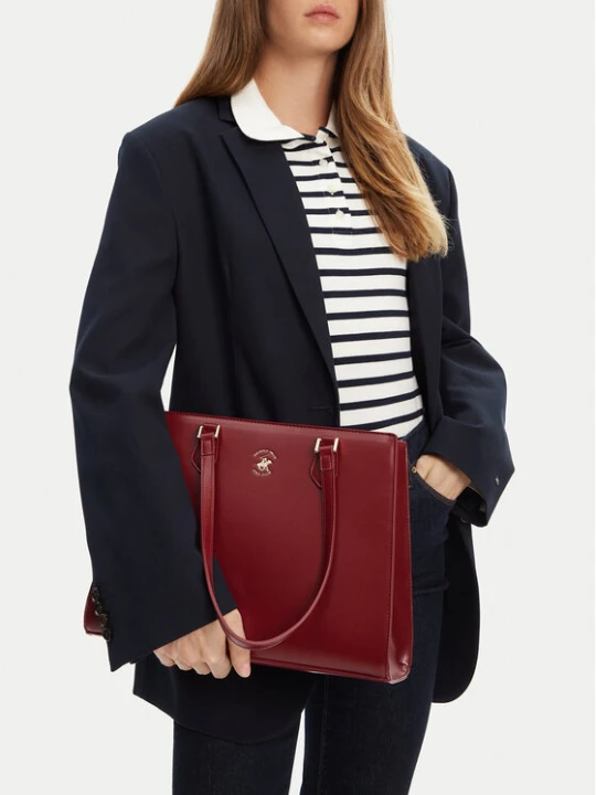 Zdjęcie produktu Torebka Beverly Hills Polo Club C-BHPC-B-008-06 Bordowy