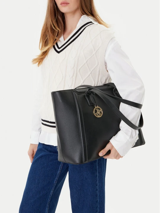 Zdjęcie produktu Torebka Beverly Hills Polo Club C-BHPC-L-007-08 Czarny