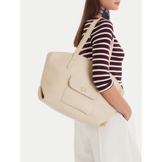 Zdjęcie produktu Torebka Beverly Hills Polo Club CEO-BHPC-C-001-09 Écru Kremowy