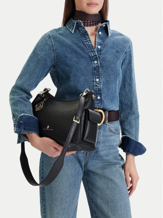 Zdjęcie produktu Torebka Beverly Hills Polo Club CEO-BHPC-L-001-09 Czarny