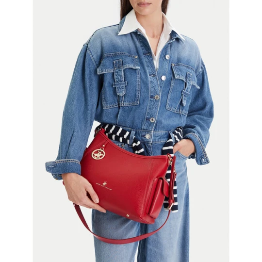 Zdjęcie produktu Torebka Beverly Hills Polo Club CEO-BHPC-L-001-09 Czerwony