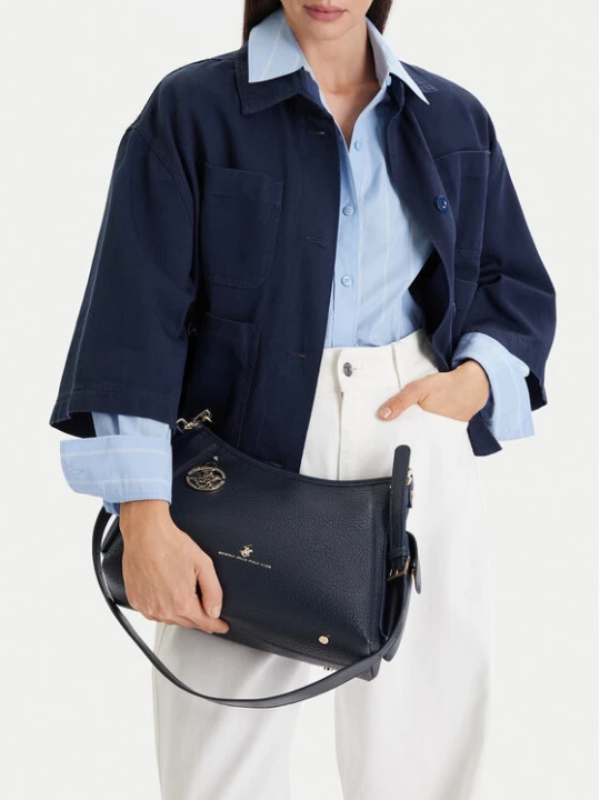 Zdjęcie produktu Torebka Beverly Hills Polo Club CEO-BHPC-L-001-09 Granatowy
