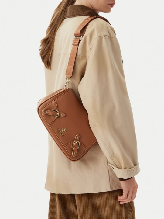 Zdjęcie produktu Torebka Beverly Hills Polo Club CEO-BHPC-L-004-10 Brązowy jasny