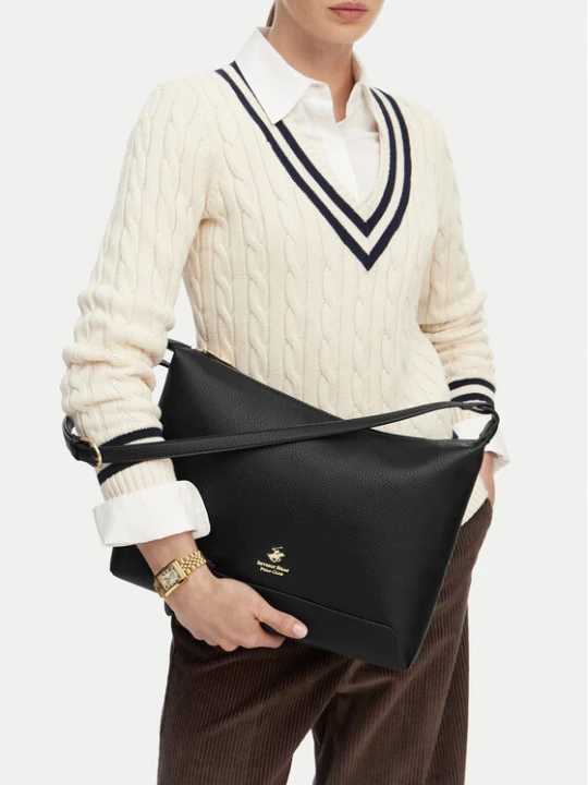 Zdjęcie produktu Torebka Beverly Hills Polo Club CEO-BHPC-L-005-10 Czarny