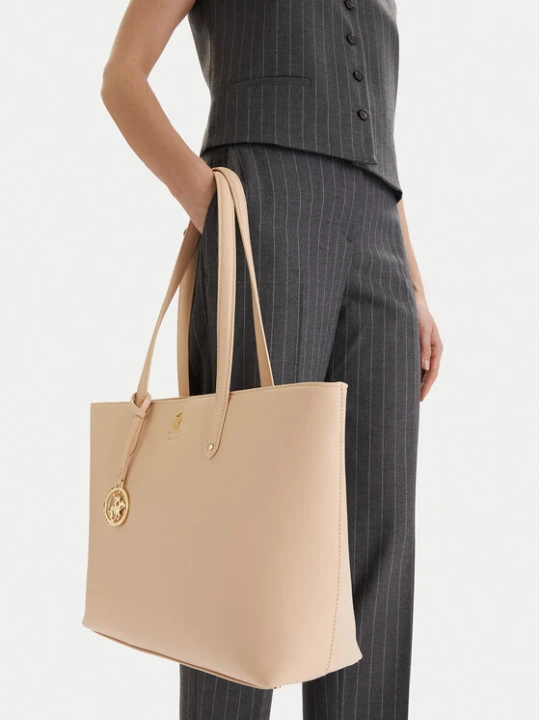 Zdjęcie produktu Torebka Beverly Hills Polo Club CEO-BHPC-L-009-09 Beżowy