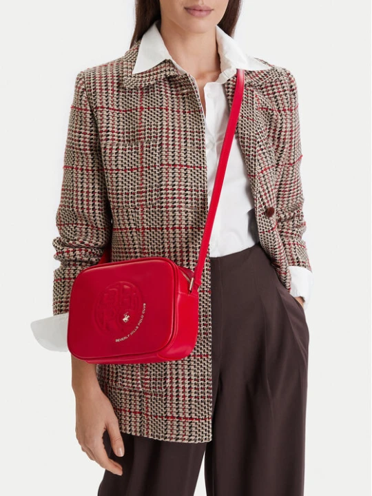 Zdjęcie produktu Torebka Beverly Hills Polo Club CEOWB-BHPC-L-002-09 Czerwony