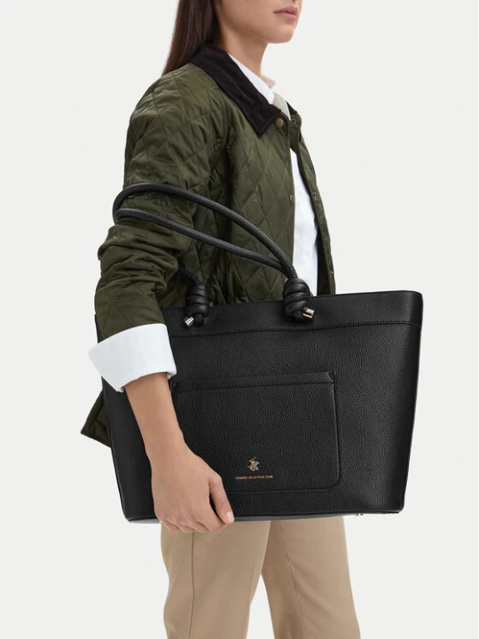Zdjęcie produktu Torebka Beverly Hills Polo Club EO-BHPC-C-016-10 Czarny