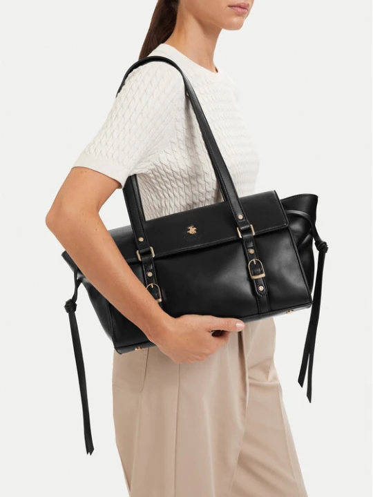Zdjęcie produktu Torebka Beverly Hills Polo Club EO-BHPC-C-026-10 Czarny