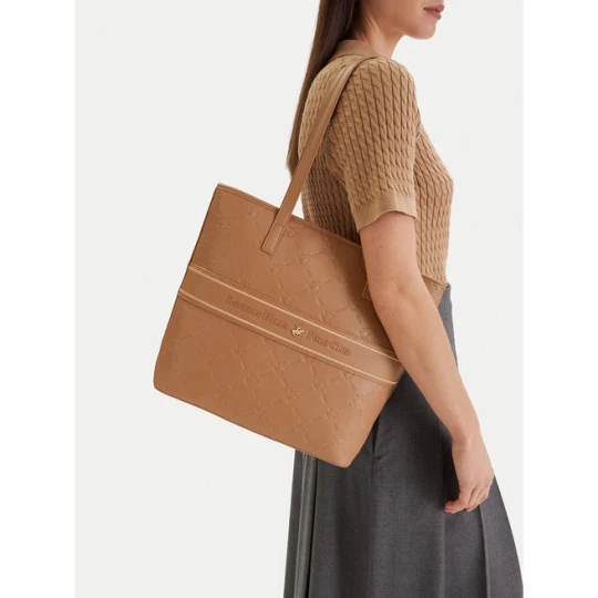 Zdjęcie produktu Torebka Beverly Hills Polo Club EO-BHPC-L-012-09 Brązowy