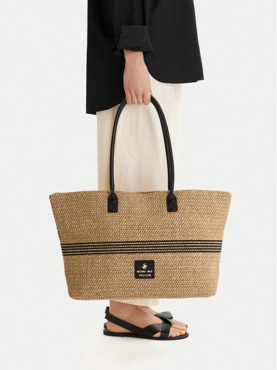 Zdjęcie produktu Torebka Beverly Hills Polo Club EO-BHPC-L-015-09 Beżowy