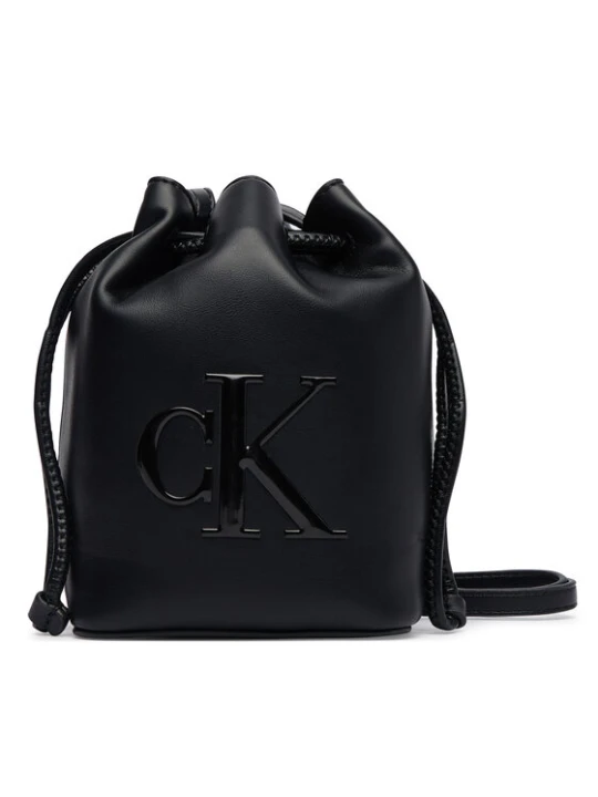 Zdjęcie produktu Torebka Calvin Klein Bold Ck Mini Bucket Crossbody LV04F3870G Czarny