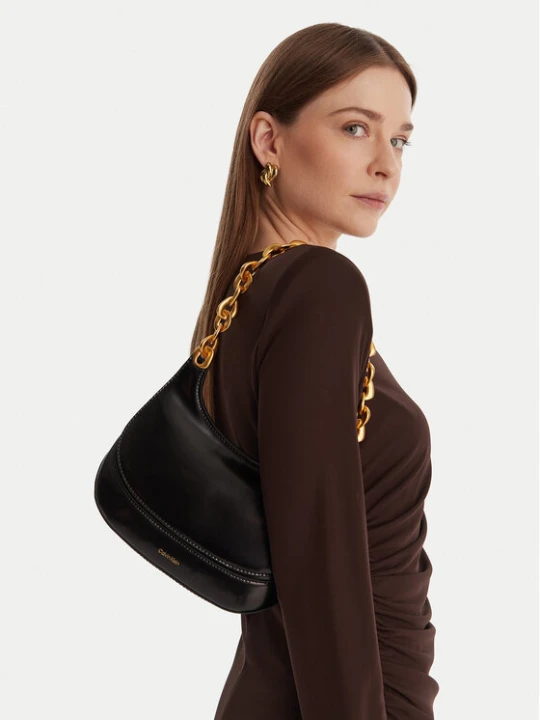 Zdjęcie produktu Torebka Calvin Klein Chain Shoulder Bag LV04F3403G Czarny