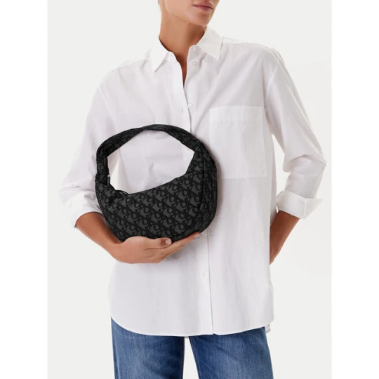 Zdjęcie produktu Torebka Calvin Klein Ckj Monogram Pinched Medium Shou LV04F3206G Czarny