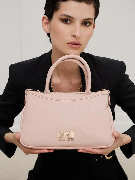 Zdjęcie produktu Torebka Cavalli Class jasnoróżowy