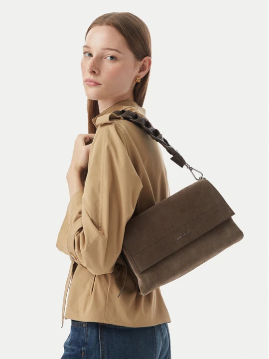 Zdjęcie produktu Torebka Coccinelle P6P Boheme Suede Bimaterial E1 P6P 12 01 01 Khaki