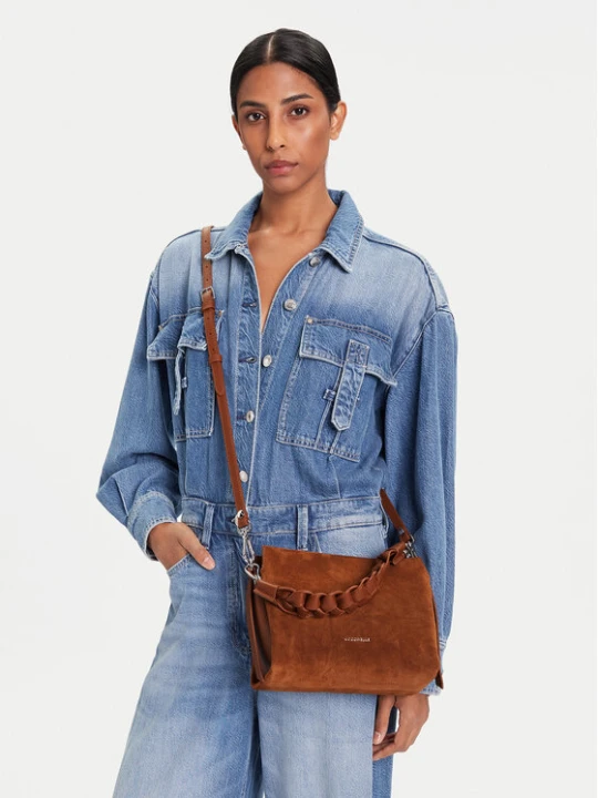 Zdjęcie produktu Torebka Coccinelle P6P Boheme Suede Bimaterial E1 P6P 58 01 01 Brązowy