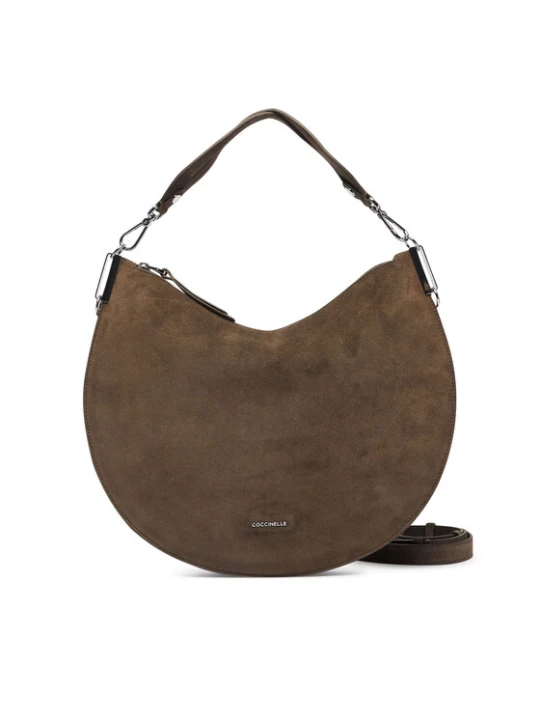 Zdjęcie produktu Torebka Coccinelle QKG Coccinellesunup Suede E1 QKG 13 01 01 Khaki