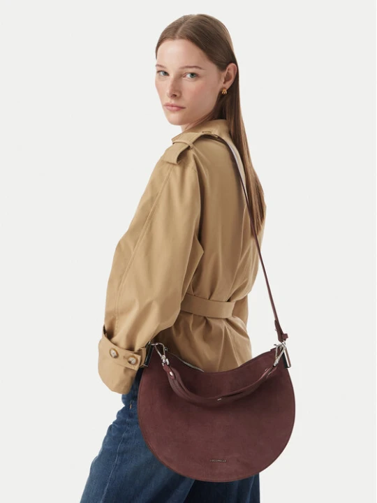 Zdjęcie produktu Torebka Coccinelle QKG Coccinellesunup Suede E1 QKG 13 02 01 Bordowy