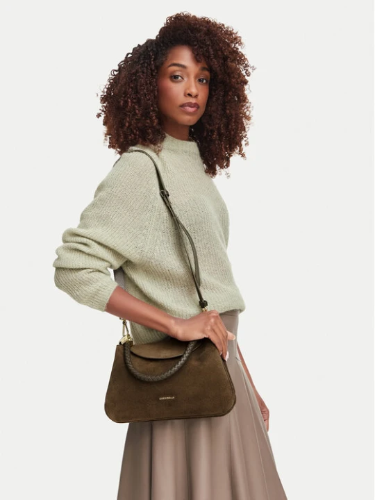 Zdjęcie produktu Torebka Coccinelle VCL Coccinelletiggy Suede Bim E1 VCL 18 02 01 Khaki
