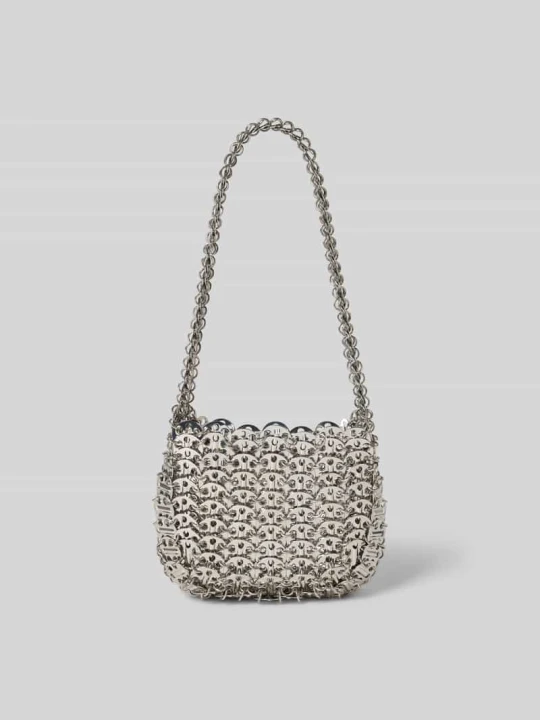 Zdjęcie produktu Torebka crossbody w kolorze metalicznym Paco Rabanne